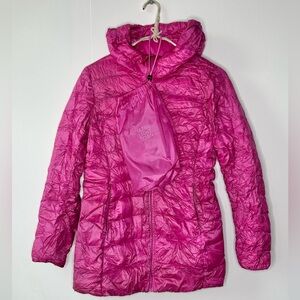 Uniqlo Women's Pink Puffer Jacket